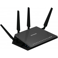 NETGEAR R7800 wireless router Gigabit Ethernet Dual-band (2.4 GHz / 5 GHz) Black