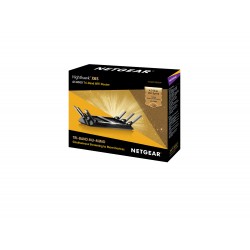 NETGEAR Nighthawk X6S wireless router Gigabit Ethernet Tri-band (2.4 GHz / 5 GHz / 5 GHz) Black