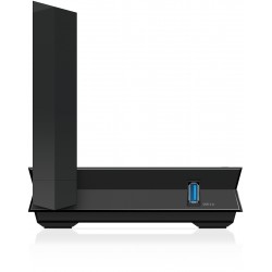 NETGEAR RAX20 wireless router Gigabit Ethernet Dual-band (2.4 GHz / 5 GHz) Black