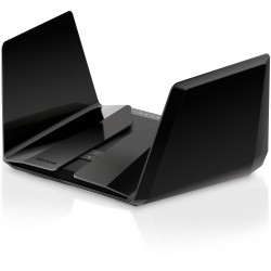 NETGEAR RAX200 wireless router Gigabit Ethernet Tri-band (2.4 GHz / 5 GHz / 5 GHz) Black