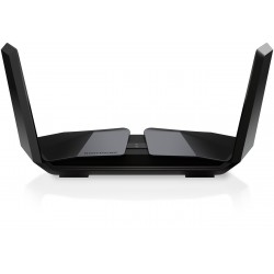 NETGEAR RAX200 wireless router Gigabit Ethernet Tri-band (2.4 GHz / 5 GHz / 5 GHz) Black