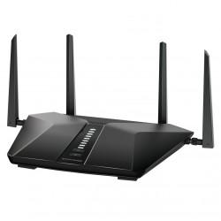 NETGEAR Nighthawk AX5400 wireless router Gigabit Ethernet Dual-band (2.4 GHz / 5 GHz) Black