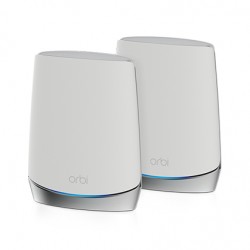 NETGEAR Orbi RBK752 AX4200 WiFi 6 Mesh System Tri-band (2.4 GHz / 5 GHz / 5 GHz) Wi-Fi 6 (802.11ax) White 5 Internal