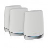 NETGEAR Orbi RBK753 AX4200 WiFi 6 Mesh System Tri-band (2.4 GHz / 5 GHz / 5 GHz) Wi-Fi 6 (802.11ax) White 7 Internal