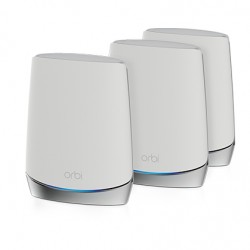 NETGEAR Orbi RBK753 AX4200 WiFi 6 Mesh System Tri-band (2.4 GHz / 5 GHz / 5 GHz) Wi-Fi 6 (802.11ax) White 7 Internal