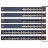 NETGEAR ProSafe 48 Port 10/100 Stackable Smart Switch + 4 Gigabit Ports