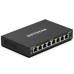 NETGEAR GS308E Managed Gigabit Ethernet (10/100/1000) Black