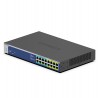 NETGEAR GS516UP Unmanaged Gigabit Ethernet (10/100/1000) Power over Ethernet (PoE) Grey