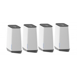 NETGEAR Orbi Pro WiFi 6 Tri-band Mesh System (SXK80B4) Tri-band (2.4 GHz / 5 GHz / 5 GHz) Wi-Fi 6 (802.11ax) Grey, White 19 Inte
