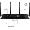 NETGEAR XR500 wireless router Gigabit Ethernet Dual-band (2.4 GHz / 5 GHz) Black