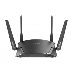 D-Link DIR-1960 wireless router Dual-band (2.4 GHz / 5 GHz) Gigabit Ethernet Black