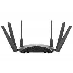 D-Link DIR-3060 wireless router Tri-band (2.4 GHz / 5 GHz / 5 GHz) Gigabit Ethernet Black