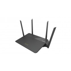 D-Link EXO AC1900 MU-MIMO wireless router Dual-band (2.4 GHz / 5 GHz) Gigabit Ethernet Black