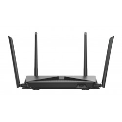 D-Link EXO AC2600 MU-MIMO wireless router Dual-band (2.4 GHz / 5 GHz) Gigabit Ethernet Black
