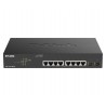 D-Link DGS-1100-10MPV2 network switch Managed Gigabit Ethernet (10/100/1000) Black 1U Power over Ethernet (PoE)