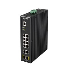 D-Link DIS-200G-12S network switch Managed L2 Gigabit Ethernet (10/100/1000) Black