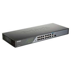 D-Link DSS-100E-18P network switch Unmanaged Fast Ethernet (10/100) Black Power over Ethernet (PoE)