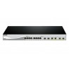 D-Link 10-port 10G SFP+ and 2-port 10GBASE-T/SFP+ Multi-Gigabit Smart Managed Switch