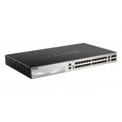 D-Link DGS-3130-30S Managed L3 10G Ethernet (100/1000/10000) Black, Grey