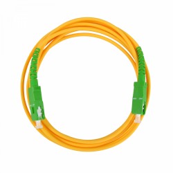 Televes 232621 fibre optic cable 2 m SC/APC LSZH G.657.A2 Yellow