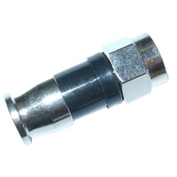 F compression connector