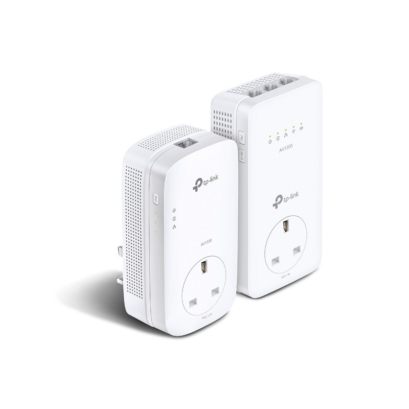 TP-Link TL-WPA8631P KIT PowerLine network adapter 300 Mbit/s Ethernet LAN Wi-Fi White 2 pc(s)