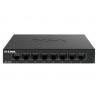D-Link DGS-108GL network switch Unmanaged Gigabit Ethernet (10/100/1000) Black