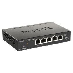 D-Link DGS-1100-05PDV2 network switch Managed Gigabit Ethernet (10/100/1000) Power over Ethernet (PoE) Black