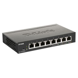 D-Link DGS-1100-08PV2 network switch Managed L2/L3 Gigabit Ethernet (10/100/1000) Power over Ethernet (PoE) Black