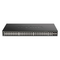 D-Link DGS-2000-52 network switch Managed L2/L3 Gigabit Ethernet (10/100/1000) 1U Black