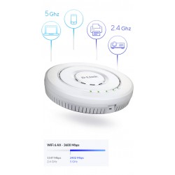 D-Link AX3600 Wi‑Fi 6 Dual‑Band Unified Access Point
