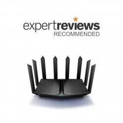 TP-Link Archer AX6600 Tri-Band Gigabit Wi-Fi 6 Router, Black