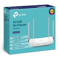 TP-Link Archer C50 V6 wireless router Fast Ethernet Dual-band (2.4 GHz / 5 GHz) Black, White