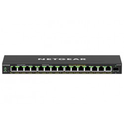 NETGEAR GS316EP Managed Gigabit Ethernet (10/100/1000) Power over Ethernet (PoE) Black