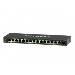 NETGEAR GS316EPP Managed Gigabit Ethernet (10/100/1000) Power over Ethernet (PoE) Black