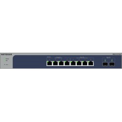 NETGEAR 8-Port Multi-Gigabit/10g Ethernet Smart Managed Pro Switch with 2 SFP+ Ports (MS510TXM)