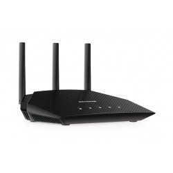 NETGEAR Nighthawk 4-Stream AX1800 WiFi 6 Router (RAX10) wireless router Gigabit Ethernet Dual-band (2.4 GHz / 5 GHz) Black