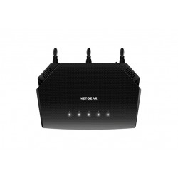 NETGEAR Nighthawk 4-Stream AX1800 WiFi 6 Router (RAX10) wireless router Gigabit Ethernet Dual-band (2.4 GHz / 5 GHz) Black