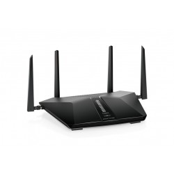 NETGEAR Nighthawk AX5 5-Stream AX4200 WiFi Router (RAX43) wireless router Gigabit Ethernet Dual-band (2.4 GHz / 5 GHz) Black