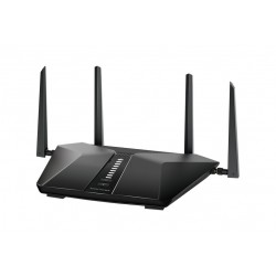 NETGEAR Nighthawk AX5 5-Stream AX4200 WiFi Router (RAX43) wireless router Gigabit Ethernet Dual-band (2.4 GHz / 5 GHz) Black