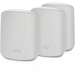 NETGEAR Orbi RBK353 AX1800 WiFi 6 Dual-band Mesh System Dual-band (2.4 GHz / 5 GHz) Wi-Fi 6 (802.11ax) White 7 Internal