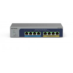 NETGEAR 8-port Ultra60 PoE++ Multi-Gigabit (2.5G) Ethernet Plus Switch Managed L2/L3 2.5G Ethernet (100/1000/2500) Power over Et