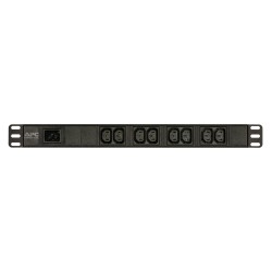 APC Easy Rack PDU, Basic, 1U, 1 Phase, 3.7kW, 230V, 16A, 8 x C13 outlets, IEC60320 C20 inlet