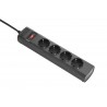 APC PZ42I-GR power distribution unit (PDU) 4 AC outlet(s) Black