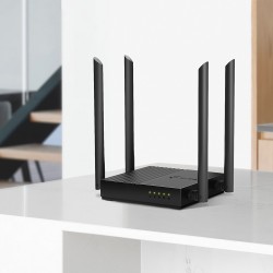 TP-Link Archer C64 wireless router Gigabit Ethernet Dual-band (2.4 GHz / 5 GHz) Black