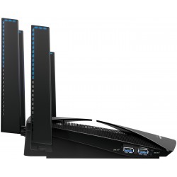 NETGEAR Nighthawk X10 wireless router Gigabit Ethernet Dual-band (2.4 GHz / 5 GHz) Black