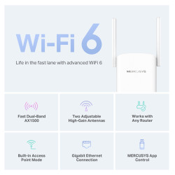 Mercusys AX1500 Wi-Fi 6 Range Extender