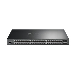 TP-Link Omada 48-Port Gigabit and 4-Port 10GE SFP+ L2+ Managed Switch with 48-Port PoE+