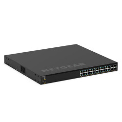 NETGEAR GSM4328-100AJS Managed L3 Gigabit Ethernet (10/100/1000) Power over Ethernet (PoE) 1U Black