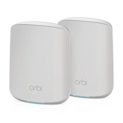 NETGEAR Orbi RBK352 AX1800 WiFi 6 Dual-band Mesh System Dual-band (2.4 GHz / 5 GHz) Wi-Fi 6 (802.11ax) White 5 Internal